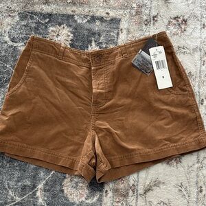 Ralph Lauren Brown Corduroy Women Shorts